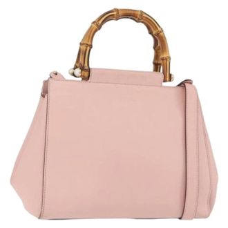 Gucci Pre-owned Handbags, female, Pink, Size: ONE SIZE Pre-owned Vintage Hand Bag