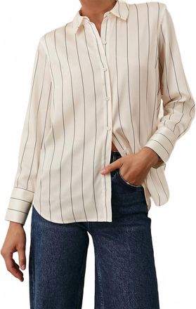 Rails Saige Shirt In Brixton Stripe