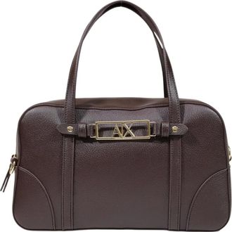 A|X Armani Exchange Borsa media - - Bags - Donna - Marrone - ONE SIZE