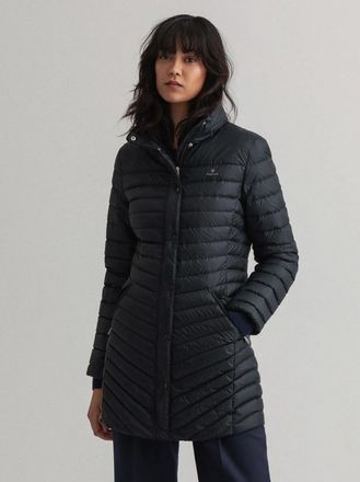 GANT Womens Black Light Down Coat - Size Small