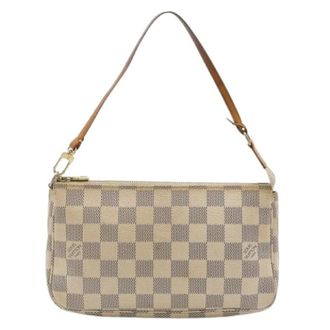 Louis Vuitton Pre-owned Shoulder Bags, female, Beige, Size: ONE SIZE Pre-owned Vintage Shoulder Bag