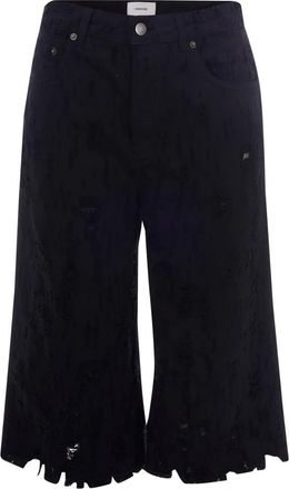 Haikure Denim Shorts - female - Haikure - Denim Shorts - Black - W24 - Shorts
