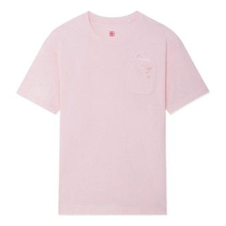 Li-Ning Cherry Blossom Graphic Pocket T-shirt Pink AHSS909-2