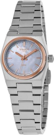 Tissot PRX Quartz 25mm Mother of Pearl Dial Two Tone Steel Womens Watch T137.010.21.111.00