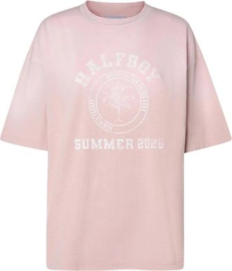 Halfboy Vintage Tee - Dames - T-shirts - Roze - M - Katoen - Tops