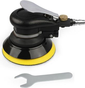 OEM Lijadora Orbital Neum&aacute;tica Aleatoria Weytoll De 150 Mm Y 6 Pulgadas, Pulidora Orbital De 13 500 Rpm Con Manguera Y Bolsa Para Pulir Y Lijar Metal Y Ma