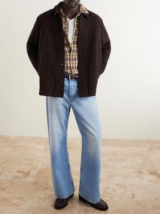 Polo Ralph Lauren Honeycomb-Knit Cotton Henley T-Shirt