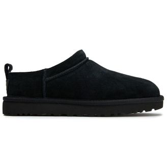 UGG Womens Ugg Classic Micro Slippers - Black Suede - Size UK 5