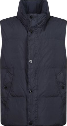 Stone Island Vest - Heren - Bodywarmers - Zwart - M - Jassen