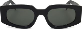 Retro Superfuture 53mm Square Sunglasses in Black at Nordstrom Rack
