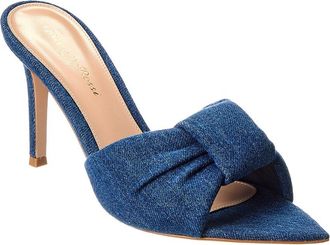 Gianvito Rossi 85 Denim Sandal