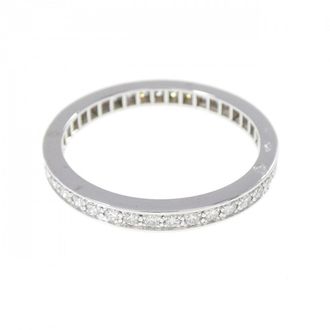 Van Cleef & Arpels Platinum Platinum 950 Band Ring (Pre-Owned)