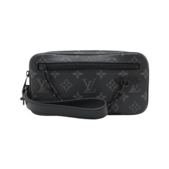 Louis Vuitton Pre-owned Clutches, female, Black, Size: ONE SIZE Pre-owned Pochette