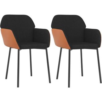 vidaXL Furniture Limited - Sillas De Comedor 2 Unidades Cuero Sint&eacute;tico