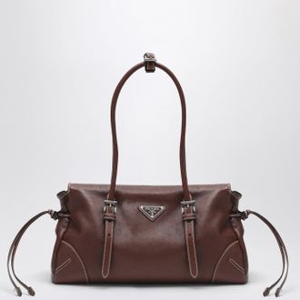 Prada Medium Prada Bonnie shopping bag in brown