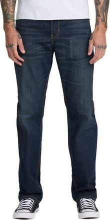 Rvca Weekend Dayshift Straight Leg Jeans in Vintage Blue at Nordstrom, Size 38