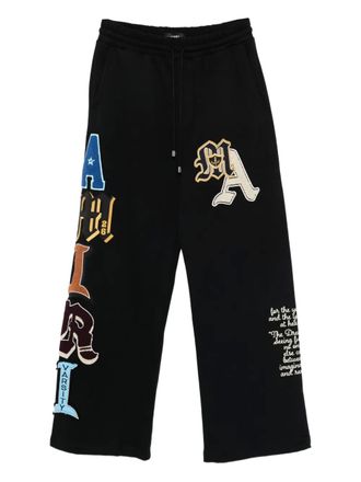 Amiri applique track pants - Black