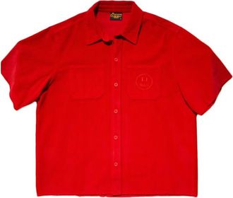 Drew House Corduroy T-shirt Red DR-SS21-24