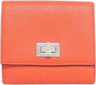 Fendi Pre-owned Wallets, female, Red, Size: ONE SIZE Pre-owned Leather wallets