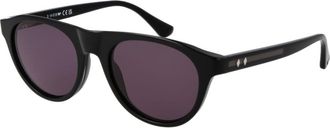 Web Black Plastic Mens Sunglasses