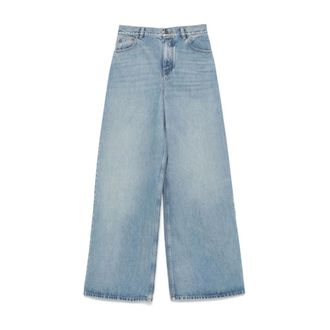 Chloé Loose Fit Jeans, female, Blue, W25, Clear Blue Jeans