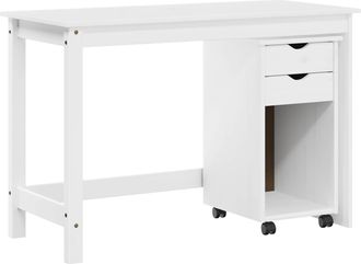 vidaXL Juego De Escritorio Y Gabinete 2 Uds. Blanco Vidaxl