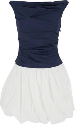 SIMKHAI Salina Cotton Bubble Mini Jurk - Dames - Korte kleedjes - Veelkleurig - XS - Katoen - Kleedjes