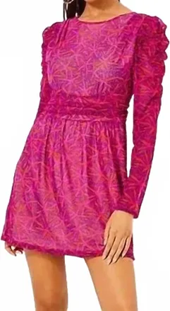 Lilly Pulitzer Preslie Long Sleeve Romper In Pink