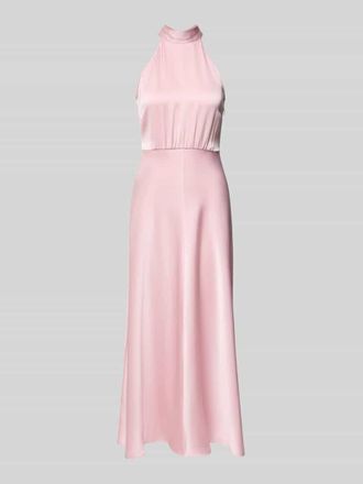 Sams&oslash;e & Sams&oslash;e Satinkleid mit Neckholder Modell Modell RHEO in Mauve, Gr&ouml;&szlig;e XL