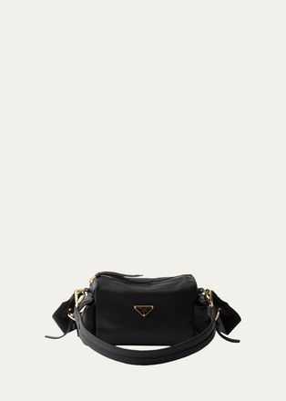 Prada Explore Leather Crossbody Bag
