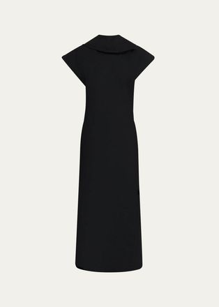 Issey Miyake Calligraph Maxi Dress