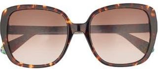 Kate Spade New York wilheminas 55mm gradient square sunglasses in Havana at Nordstrom Rack