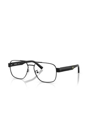 Ferrari 57mm Rectangle optical glasses in Black at Nordstrom