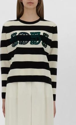 Max Mara virgin wool regular-fit sweatshirt