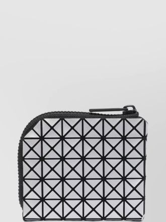 Bao Bao Issey Miyake geometric pattern wallet featuring modern design