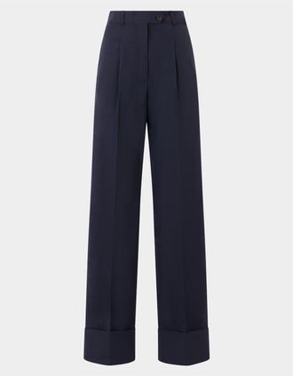 Bally Trousers in Blue at Nordstrom, Size 40 Eu