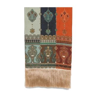 Zimmermann Pa&ntilde;uelo de cuello de seda con flecos - Accessories - Mujer - Multicolor - ONE SIZE