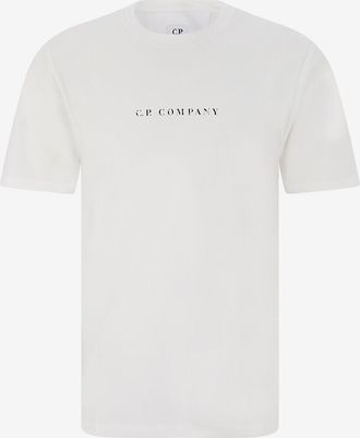 C.P. Company Rundhals-T-Shirt aus Baumwolljersey mit Logo