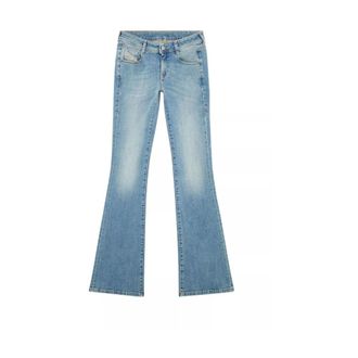 Diesel Jeans, Dames, Blauw, W29 L32, Denim, Flared Jeans