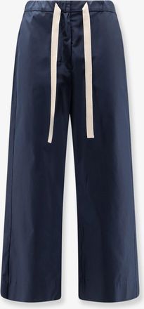 Max Mara Pantaloni Smmargento in cotone Vissuto - S MAX MARA - gender_Woman