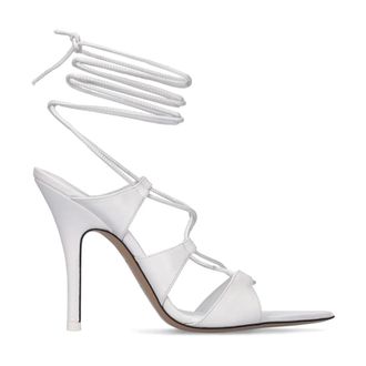 The Attico High Heel Sandals, female, White, Size: 8 1/2 US Ren&egrave;e Heeled Sandals