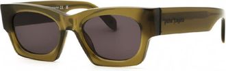 Palm Angels Unisex Black Cat Eye Sunglasses PERI089BODIE 5907