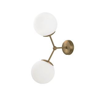 Wonderlamp Aplique De Pared Mulen Oro (2 Luces)