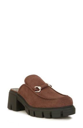 London Rag Prosper Velvet Mule in Brown at Nordstrom Rack, Size 6