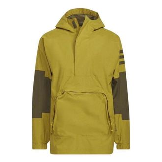 adidas Utilitas RAIN.RDY Anorak Jacket Green HD8913