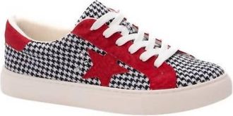 Corkys Footwear Womens Supernova Shoes In Black/white Houndstooth