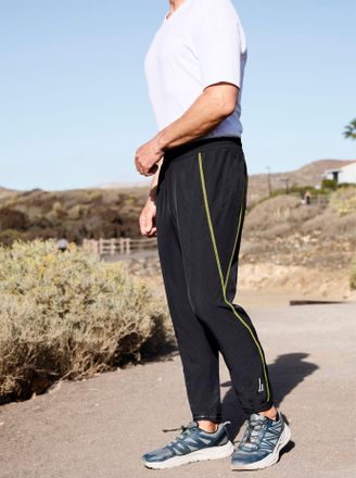 Catamaran Trainingshose CATAMARAN, Herren, Gr. 48, Normalgr&ouml;ssen, schwarz, 93% Polyester, 7% Elasthan, unifarben, Hosen Trainingshose