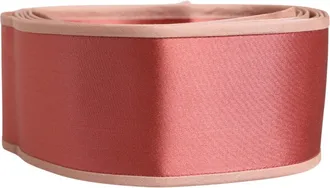 Dolce & Gabbana Womens Silk Satin Waist Belt Pink
