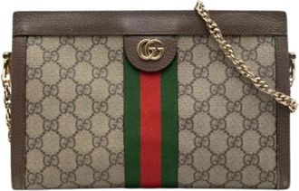 Gucci Pre-owned Cross Body Bags, female, Multicolor, Size: ONE SIZE Pre-owned Ophidia Crossbody Bag