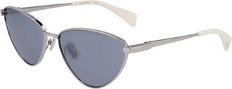 Lanvin LNV131S 042 Womens Sunglasses Silver Size 61